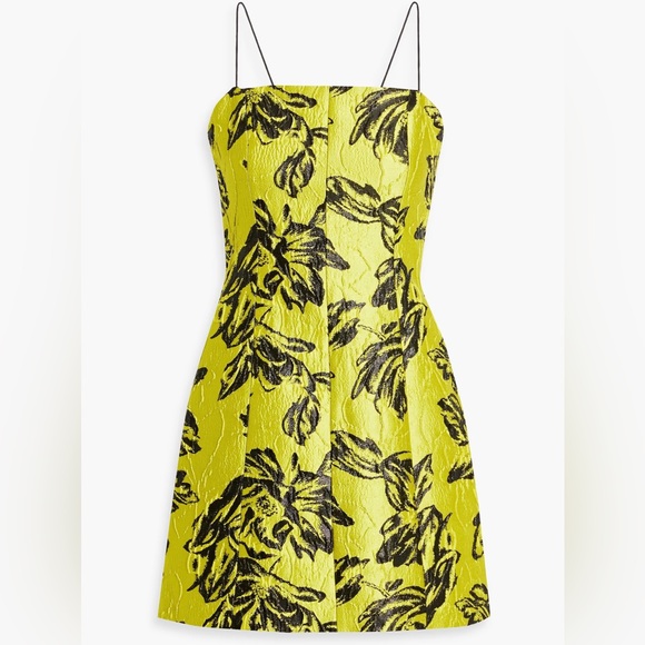 ALICE + OLIVIA Tayla Metallic Brocade Mini Dress. Size 0. NWT - Picture 8 of 16